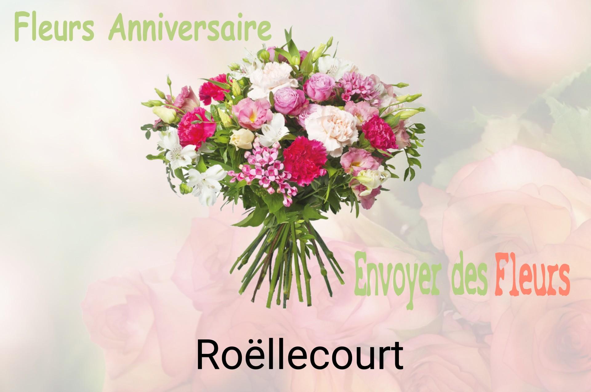 Bouquet de fleurs d’anniversaire livré à Roëllecourt